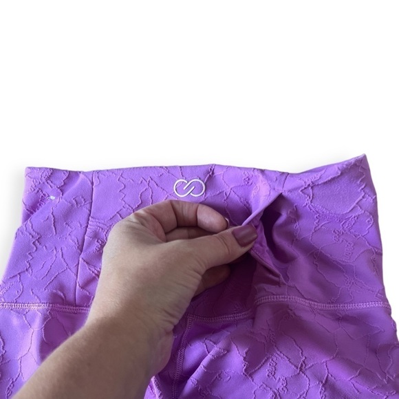 NWOT Calia Carrie Underwood Lilac Purple 7/8 Length High Waist Leggings, XS - Picture 4 of 8